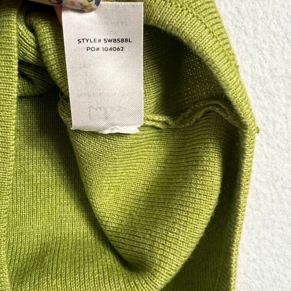 LULUS Bodysuit Changing With The Seasons Lime Green Knit Cutout Knit - Picture 7 of 13